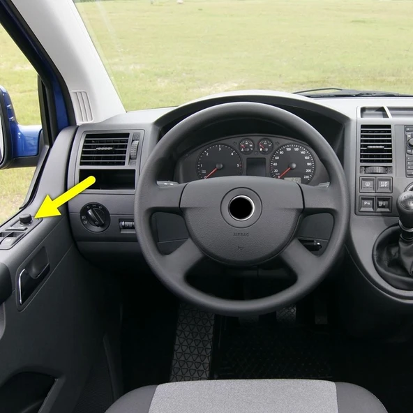 VW Transporter T6 2010-2015 Dış Dikiz Aynaları Ayar Düğmesi 7E1959565A ürün görseli 1