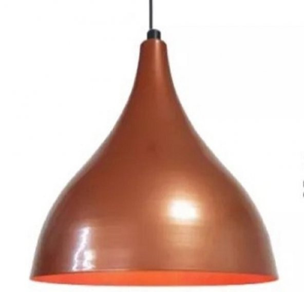 MYLİGHTS  RETRO RUSTİK VİNTAGE ETAL MAT BAKIR SARKIT AVİZE ürün görseli 1