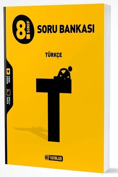 Hız Yayınları 8. Sınıf Türkçe Soru Bankası ürün görseli 1