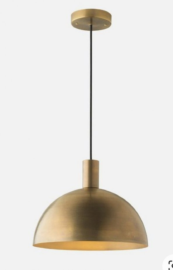 MYLİGHTS  ESKİTME  30 CM  METAL SARKIT AVİZE  RETRO RUSTİK VİNTAGE ürün görseli 1