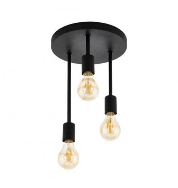 MYLİGHTS RETRO RUSTİK VİNTAGE METAL SARKIT AVİZE ürün görseli 1