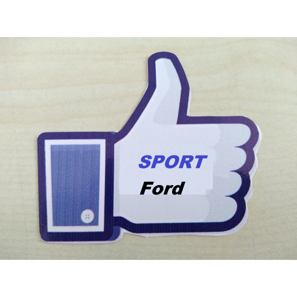 FORD EL sticker 7cmx6cm (FORD sticker) FORD logosu - FORD arması - FORD ETİKETİ ürün görseli 1