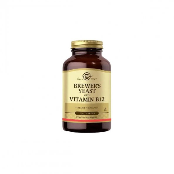 Brewer´S Yeast With Vitamin B12 250 Tablet ürün görseli 1
