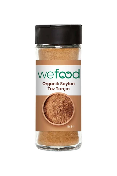 Wefood Organik Seylon Tarçın Tozu 45 gr ürün görseli 1