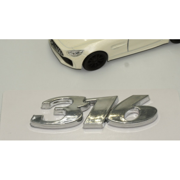 Sprinter 316 Bagaj 3M 3D ABS Yazı Logo Amblem - Resim 3