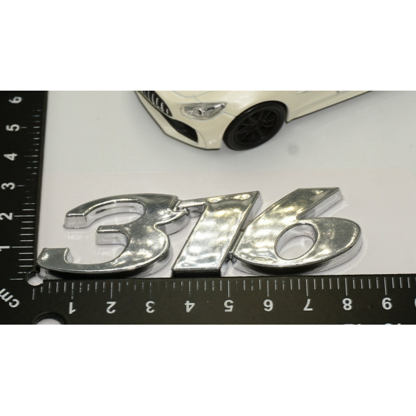 Sprinter 316 Bagaj 3M 3D ABS Yazı Logo Amblem - Resim 5