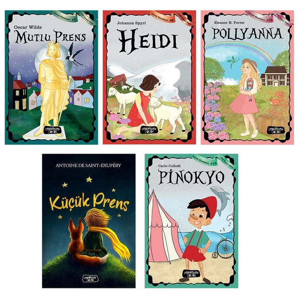 Çocuk Klasikleri Seti 5 Kitap Takım ürün görseli 1