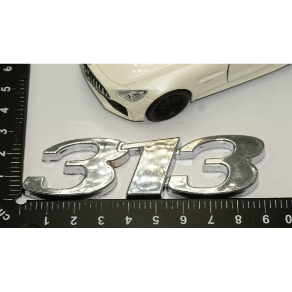 Sprinter 313 Bagaj 3M 3D ABS Yazı Logo Amblem - Resim 5
