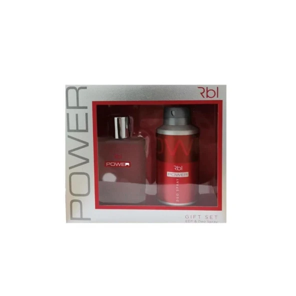Rbl 90ml Edt+150ml  Deodorant Power Erkek Parfüm Set ürün görseli 1