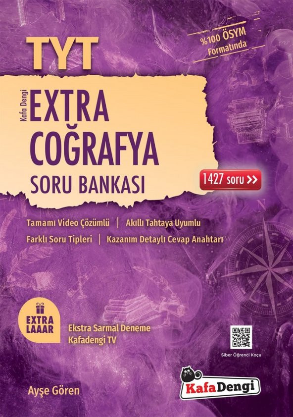 Kafadengi Tyt Coğrafya Extra Soru Bankası 2023 ürün görseli 1