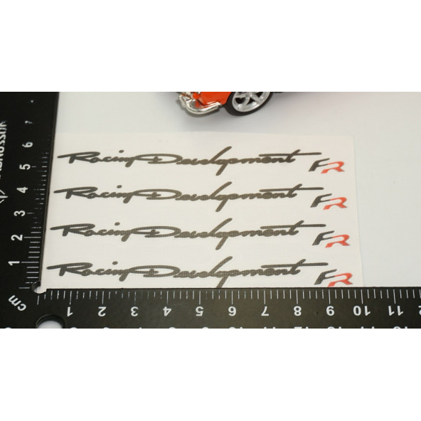 Seat FR Kapı Açma Kolu Racing Devolopment Sticker Seti - Resim 5