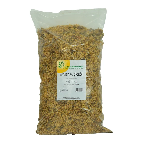 Doğan Aynısefa Çiçeği Portakal Nergisi Çiçeği Doğal Calendula 1000 Gr Paket ürün görseli 1