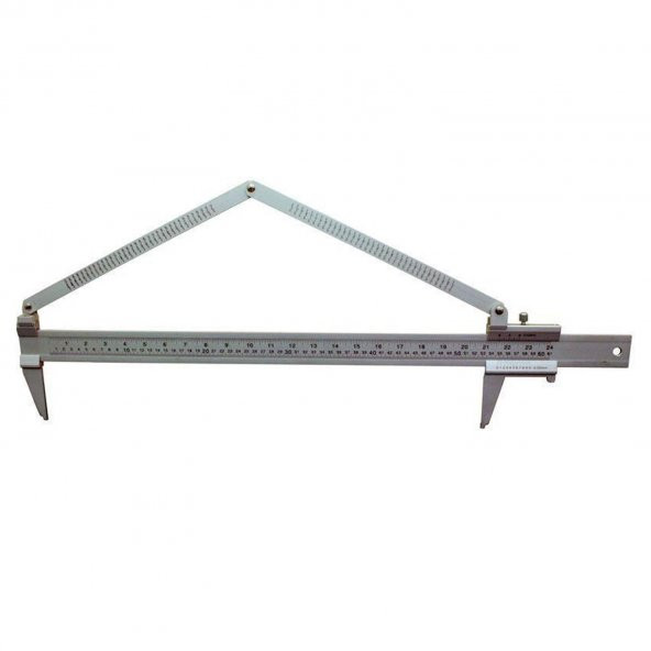 BTS 12111 Paslanmaz Açı Ölçer Gönye 60 cm - Resim 2