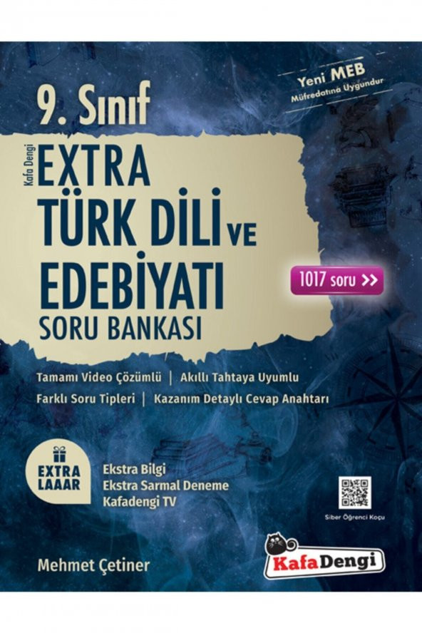 Kafadengi 9.sınıf Extra Türk Dili Ve Edebiyatı Soru Bankası (tümü Video Çözümlü) ürün görseli 1
