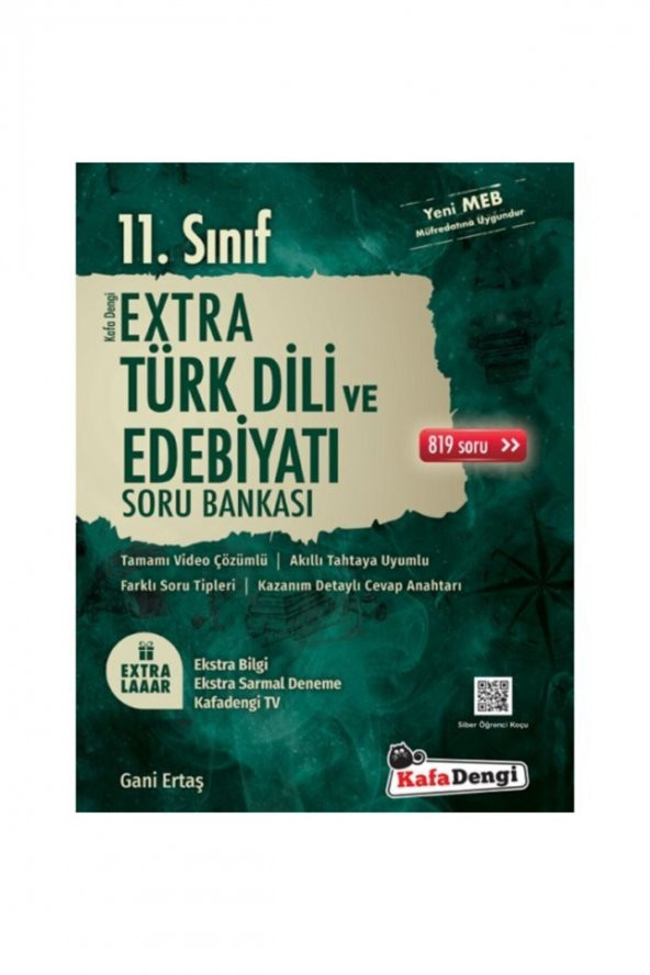 11.sınıf Extra Türk Dili Ve Edebiyatı Soru Bankası -Tümü Video Çözümlü ürün görseli 1