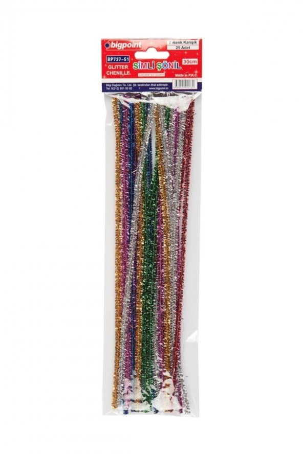 Bigpoint Sonıl Sımlı 30cm 7 Renk / 25 Lı Poset ürün görseli 1