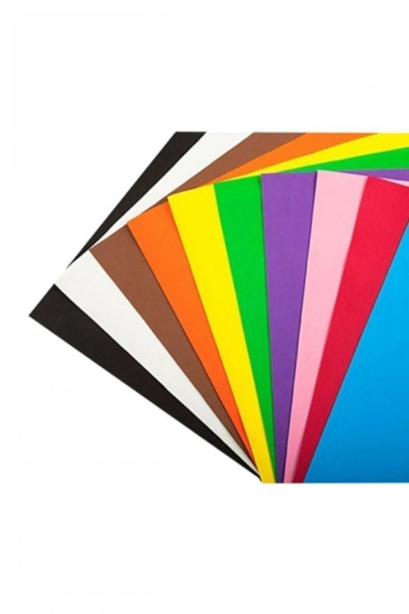 Bigpoint Fon Kartonu 50x70cm Karışık 10 Renk ürün görseli 1