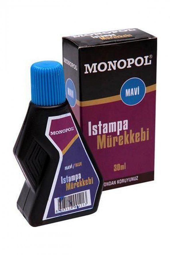 Monopol Istampa Mürekkebi 30 Ml Mavi ürün görseli 1