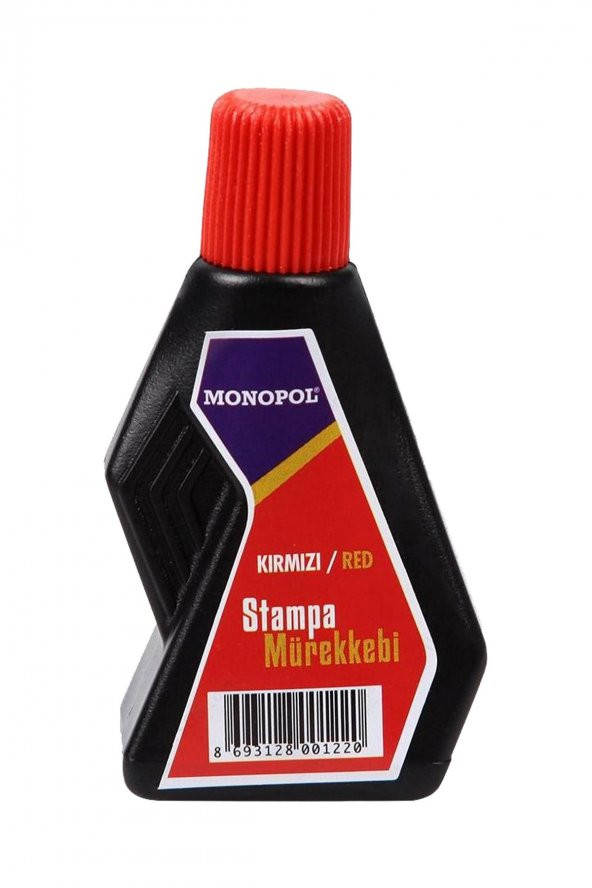 Monopol Istampa Mürekkebi 30 Ml Kırmızı ürün görseli 1