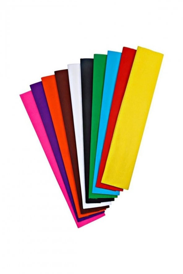 Nova Color Nc-338 Krapon Kağıdı 10lu Karışık Renkli Set ürün görseli 1