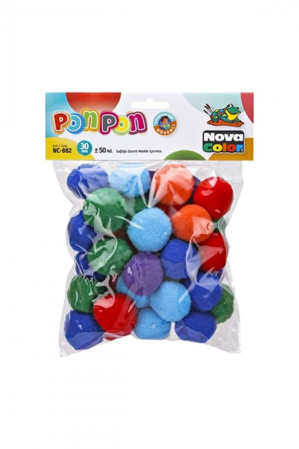 Nova Color Nc-882 30 mm Ponpon ürün görseli 1