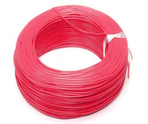 NYAF Montaj Kablosu 0.50 mm - Kırmızı+Siyah - 5 Metre ürün görseli 1