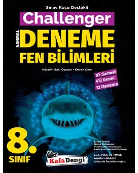 8.Sınıf Challenger Fen Bil. Branş Denemesi(12'li) ürün görseli 1