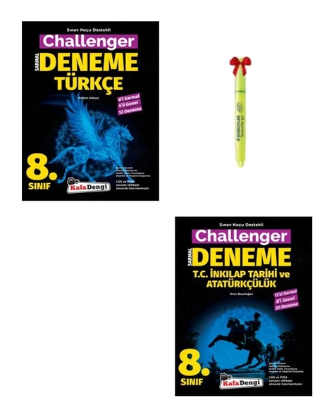 LGS 8.Sınıf Challenger Türkçe ve İnkılap Deneme ürün görseli 1
