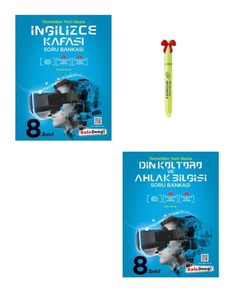 LGS 8.Sınıf İngilizce ve Din Kültürü Kafası Soru Bankası ürün görseli 1