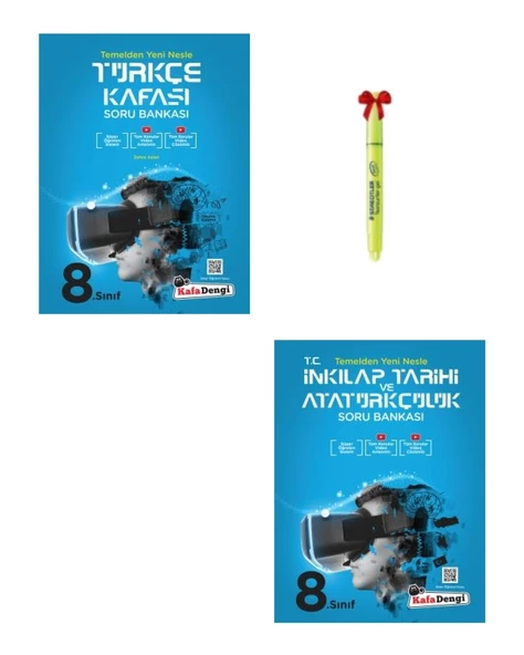 LGS 8.Sınıf Türkçe ve İnkılap Tarihi Kafası Soru Bankası ürün görseli 1