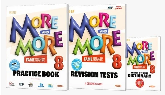 More More 2025 8. Sınıf Lgs Practice Book 3 Lü Set ürün görseli 1