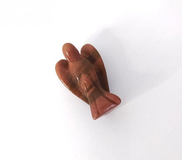 Doğal Taş 3.5 Cm Mini Melek Heykel Doğal Taş Oyma Cep Koruyucu Şifa Taşı Şanslı ürün görseli 1