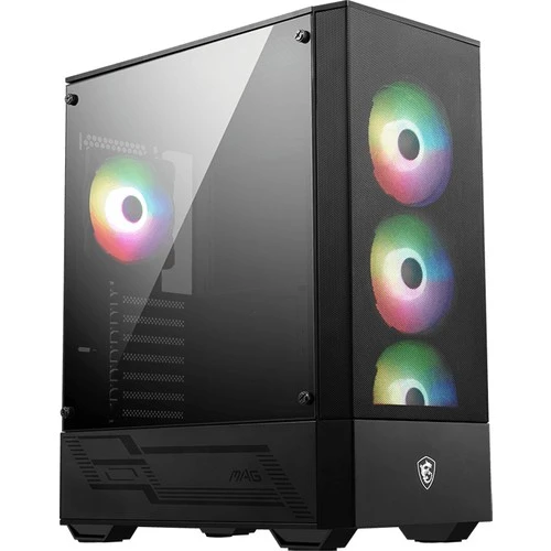 Msı Mag Forge 112R Temperli Cam 3X120MM 1X120MM Argb Fan Atx Gaming Bilgisayar Kasası ürün görseli 1