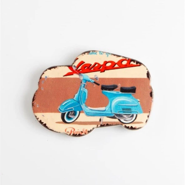 Buzdolabı Magneti Scooter Vespa 1963 VBB ürün görseli 1