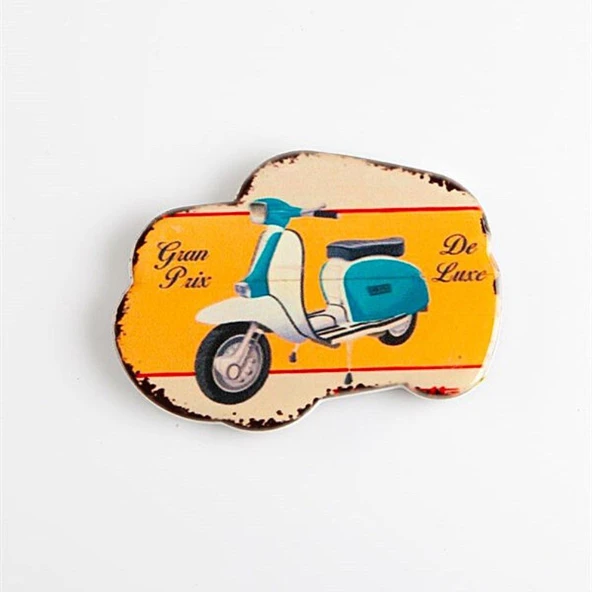 Buzdolabı Magneti Scooter Gran Prix Lambretta ürün görseli 1