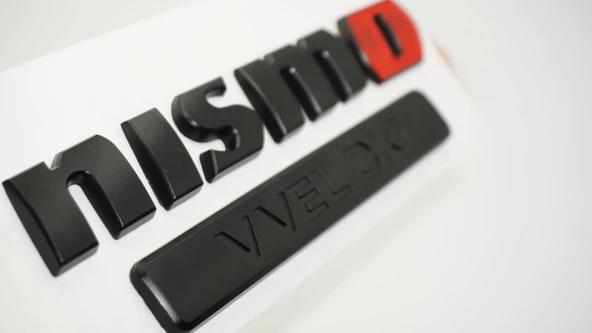 DK Tuning Nismo VVEL DIG Bagaj Siyah Logo Arma Nissan İle Uyumlu ürün görseli 1
