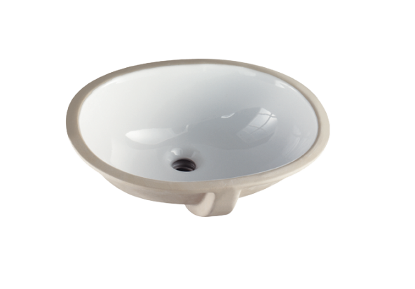 Turkuaz Cerastyle Tezgah Altı Hilton Yapıştırma Lavabo 44x34 cm ürün görseli 1