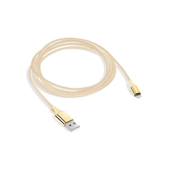 Ttec AlumiCable Lightning Kablo Altın 1.2M - 2DK16A - Resim 3