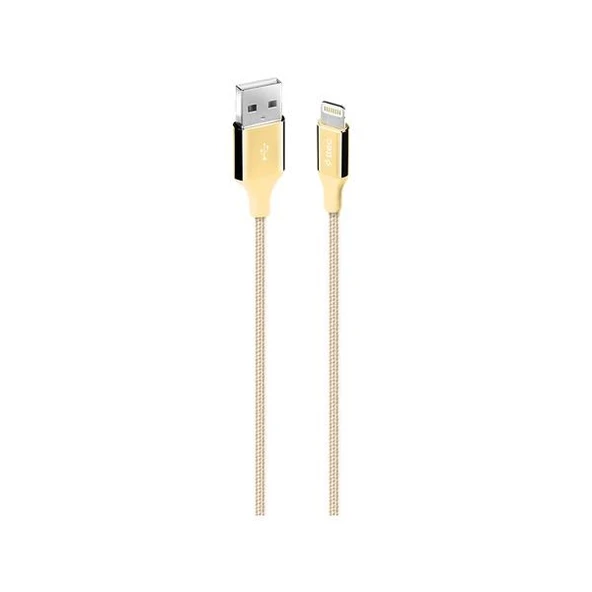 Ttec AlumiCable Lightning Kablo Altın 1.2M - 2DK16A - Resim 2