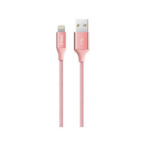 Ttec AlumiCable Lightning Kablo Rose Gold 1.2M - 2DK16RA ürün görseli 1
