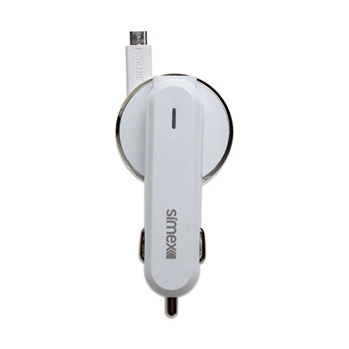 Simex Micro USB Araç Şarj Aleti 3.1A Kırılmaz Garantili Kablo ürün görseli 1