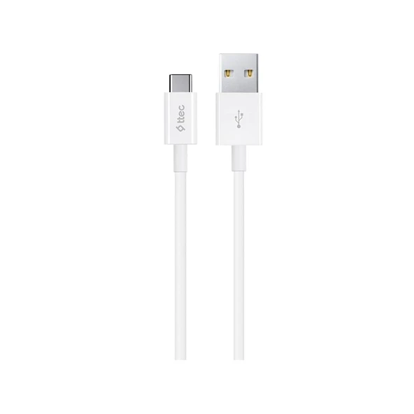 Ttec Type-C Kablo Beyaz 1.20cm - 2DK12B ürün görseli 1