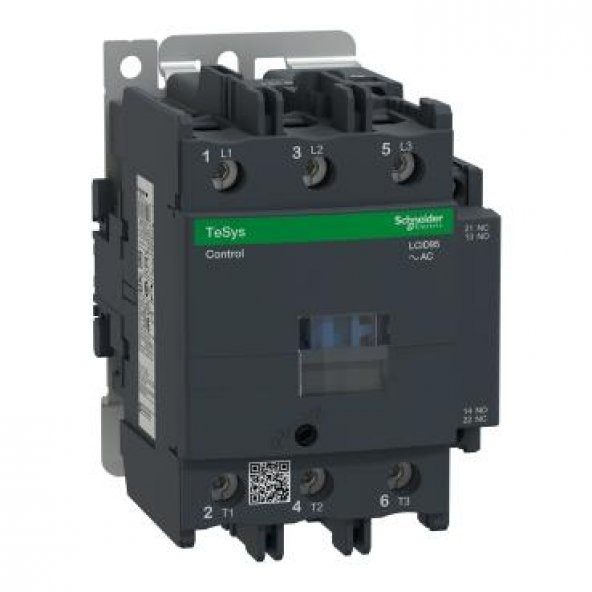 Schneider Electric LC1D95M7 TeSys D Kontaktör - 3P(3 NA) - AC-3 - &lt= 440 V 95 A - 220 V AC Bobin ürün görseli 1