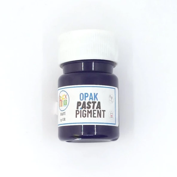 EPOKSİ REÇİNE OPAK PASTA PİGMENT BOYA MAVİ RENK 25 GR ürün görseli 1