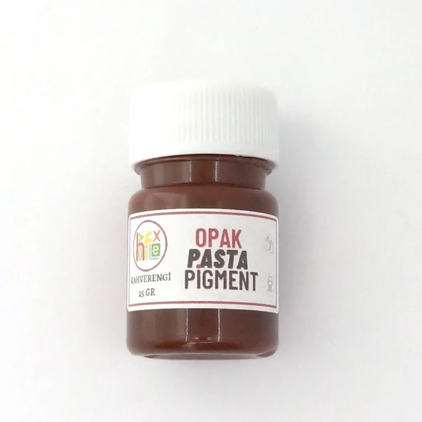 EPOKSİ REÇİNE OPAK PASTA PİGMENT BOYA KAHVERENGİ 25 GR ürün görseli 1