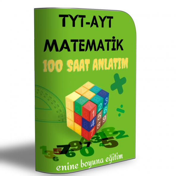 TYT-AYT Matematik Görüntülü Eğitim Seti (100 Saat Anlatım) ürün görseli 1