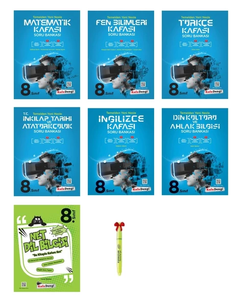 LGS 8.Sınıf Soru Bankası Full Set (7 kitap) ürün görseli 1