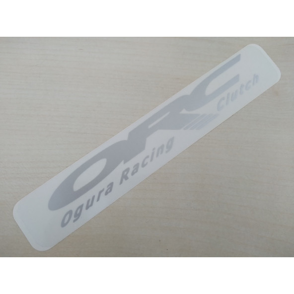 ORC Ogura Racing STİCKER 17x3cm ORC Sport Yazı Ogura Racing YAZISI - Ogura Racing ETİKETİ - Ogura Racing ÇIKARTMASI ürün görseli 1