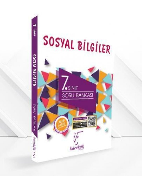 7.Sınıf Sosyal Bilgiler Soru Bankası Karekök Yayınları ürün görseli 1