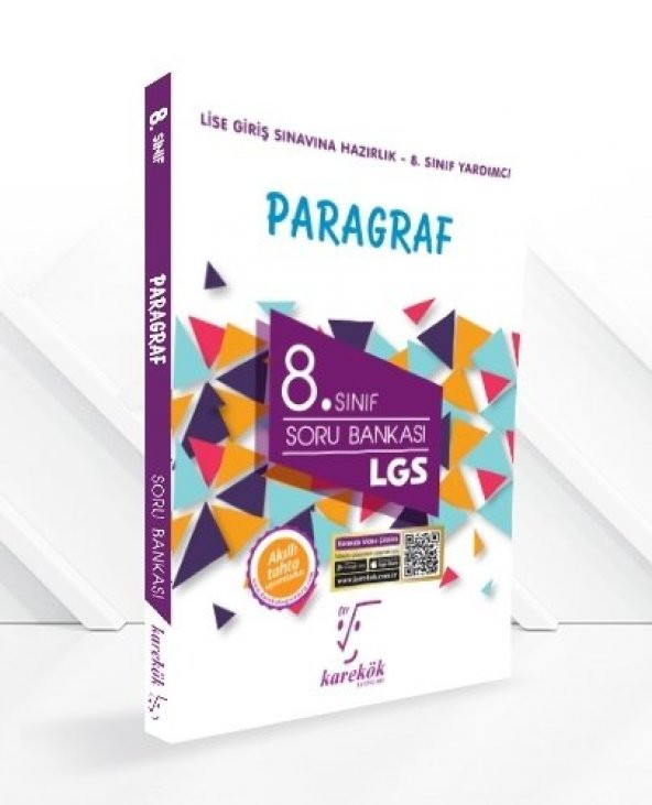 8.Sınıf LGS Paragraf Soru Bankası Karekök Yayınları ürün görseli 1